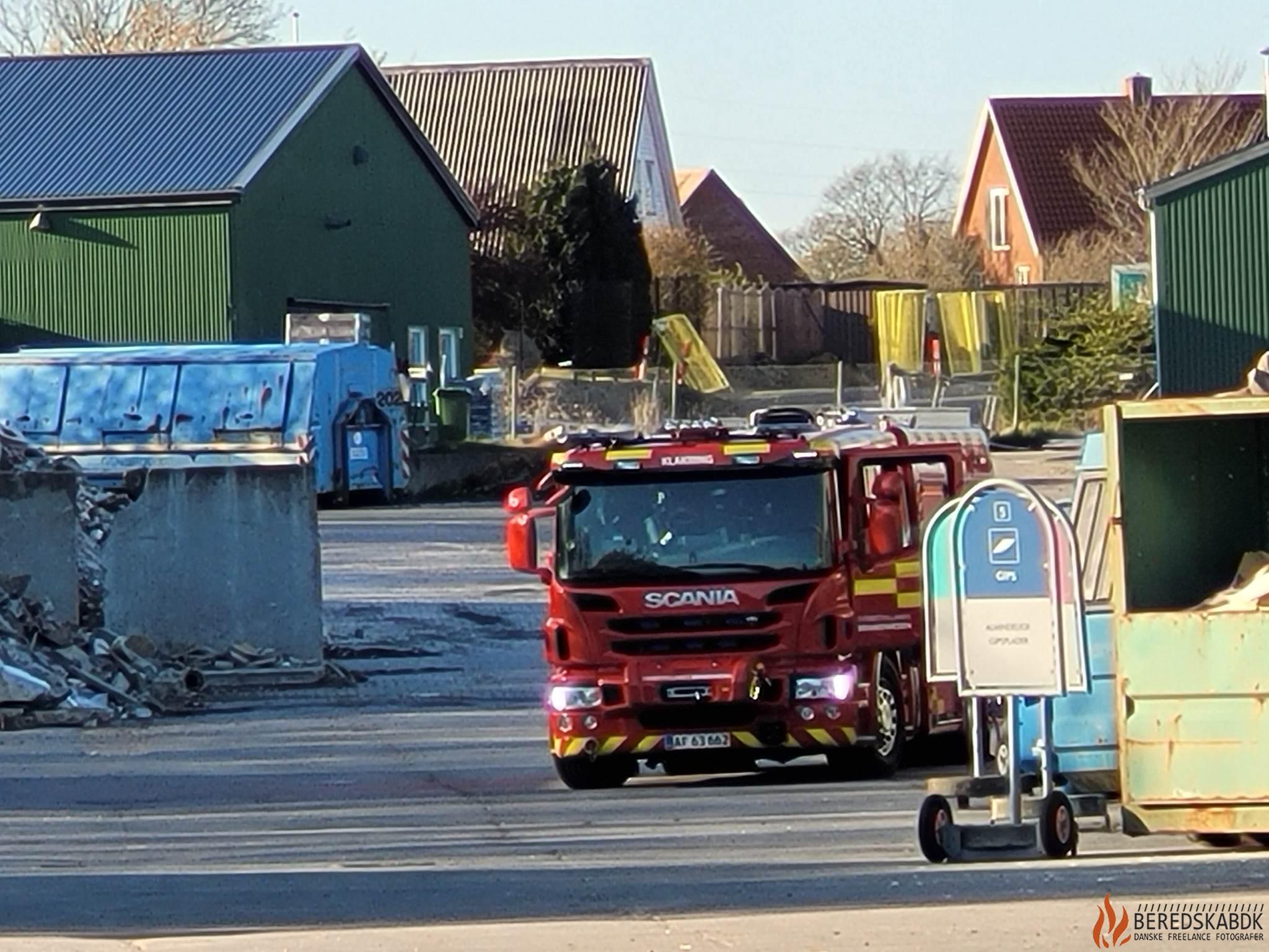 30/04-23 Brandvæsenet tilkladt til Klakring Stationsvej, 7130 Juelsminde