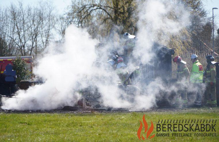 19/04-23 Brand på Skovborgvej i Vonge