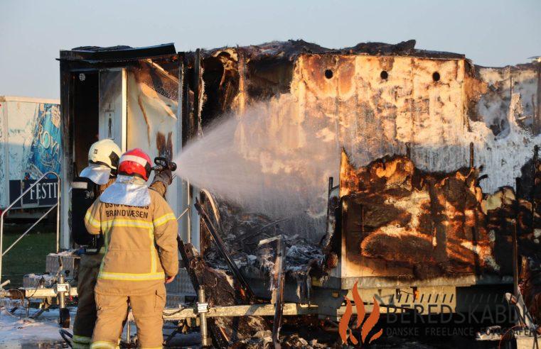 18/05-23 Brand ved Aarhus Krammermarked ved Tangkrogen