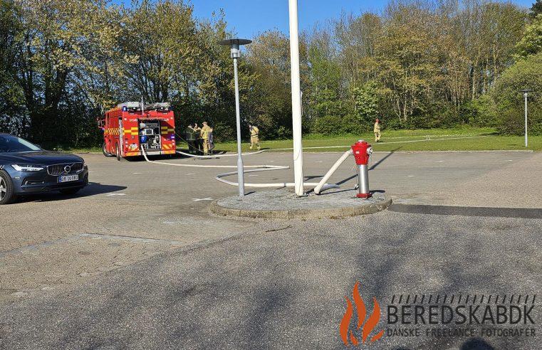 07/05-23 Brand ved Tørring gymnasium