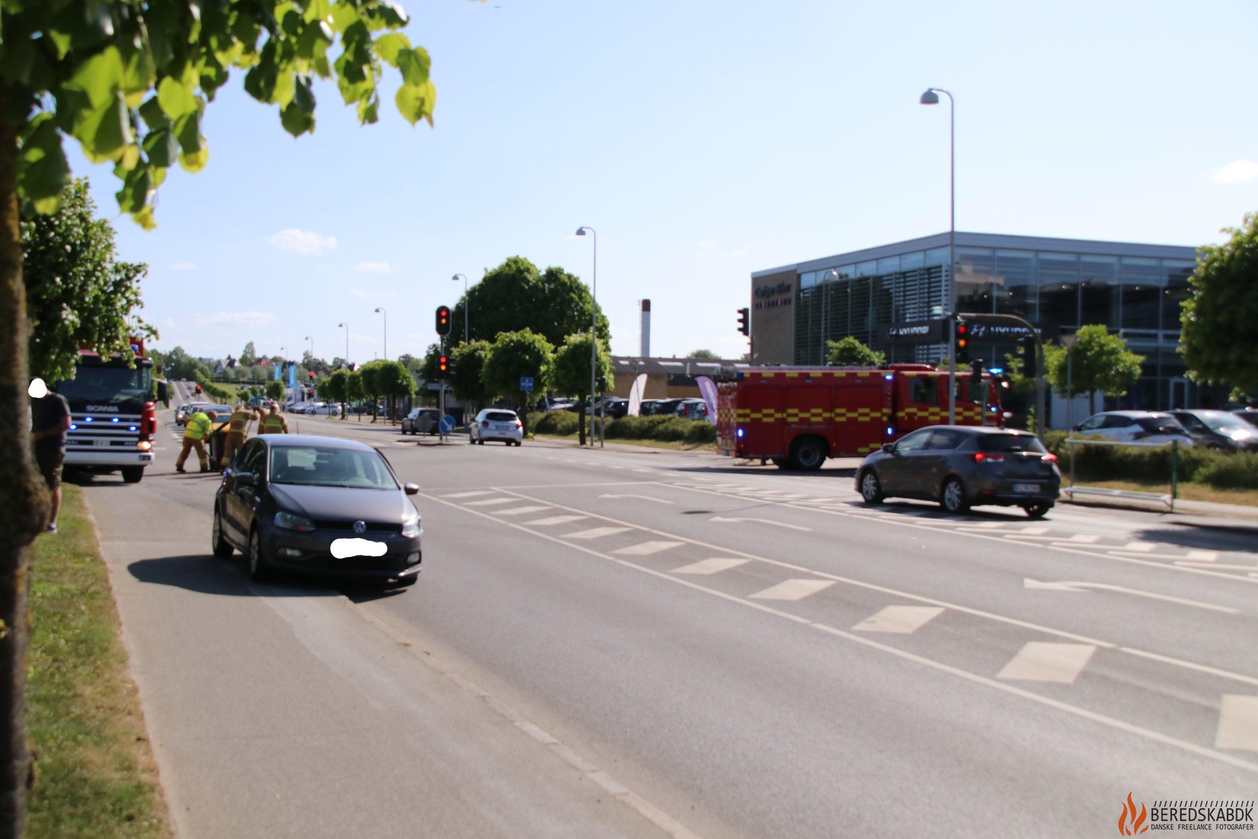 28/05-23 færdselsuheld i lyskrydset ved Endelavevej, Horsens