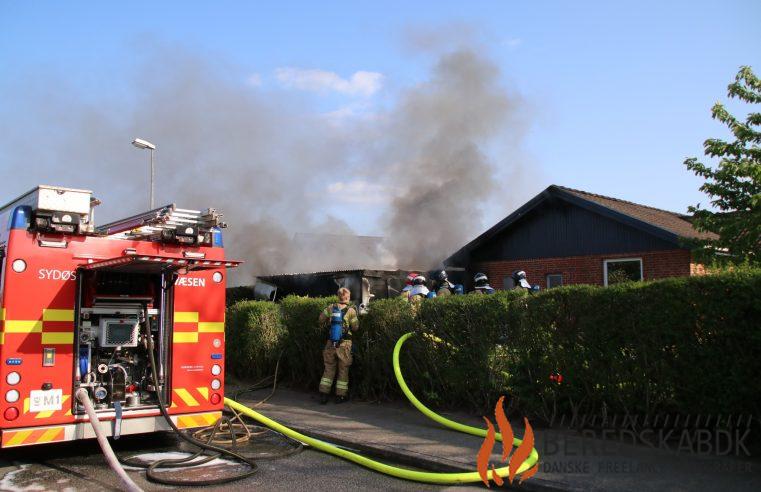 26/05-23 Brand på Fjordparken i Horsens