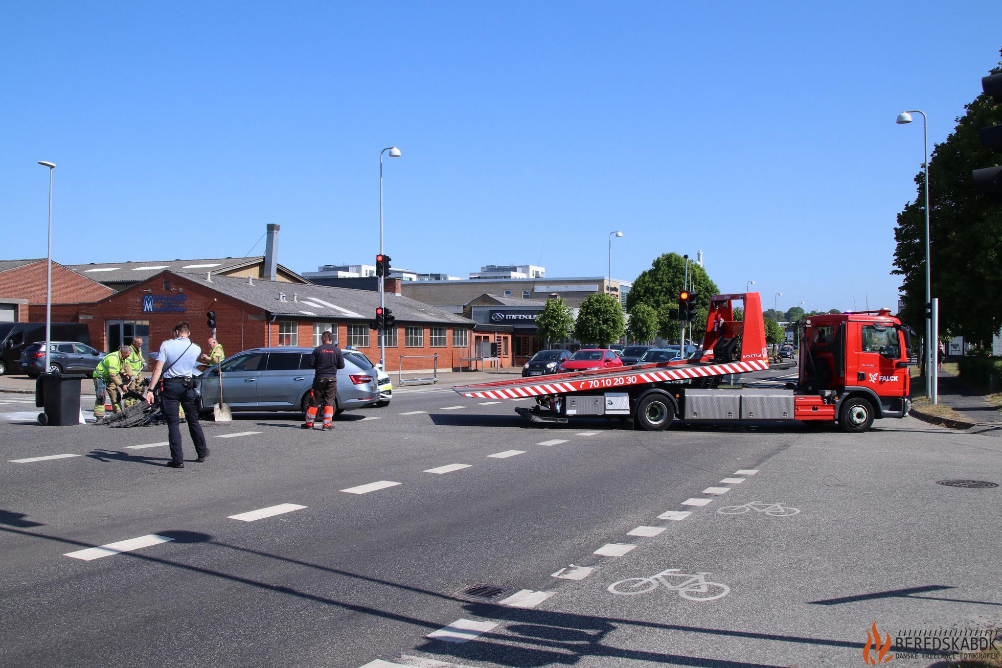 05/06-23 Uheld på Høegh Guldbergs Gade i Horsens