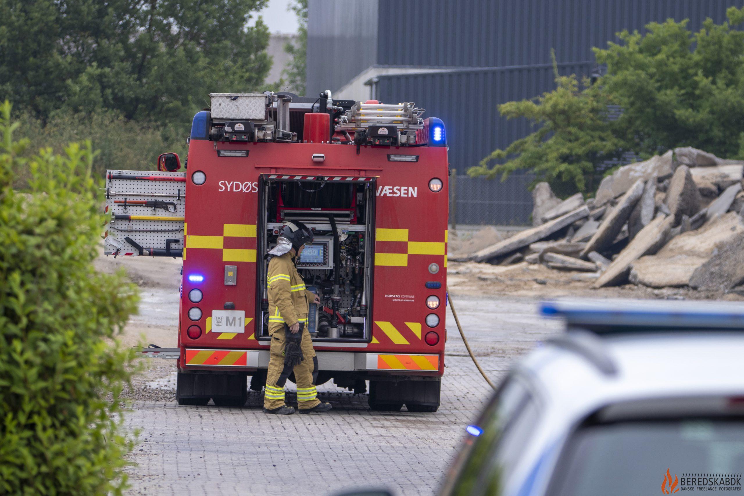 21/06-23 Brandvæsenet tilkaldt til Meteorvej i Horsens