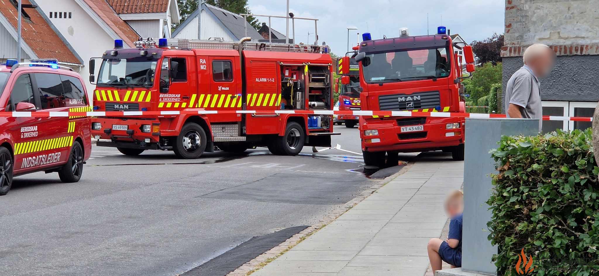 25/06-23 Brandvæsnet tilkaldt til Bojesvej, 8940 Randers