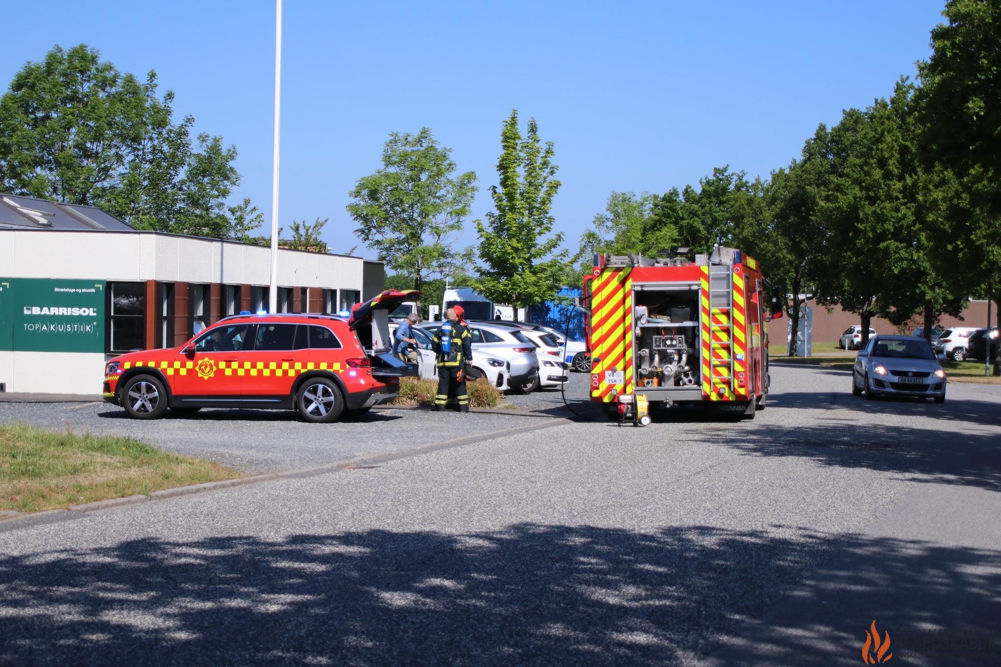 06/06-23 Brand i industribygning, Vejle