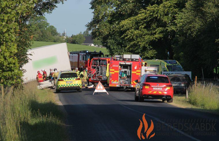 13/06-23 Alvorligt færdselsuheld ved Grædstrup