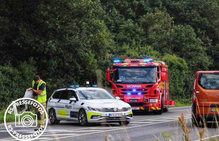 28/07-23 Brandvæsnet tilkaldt til Skanderborgvej, Horsens