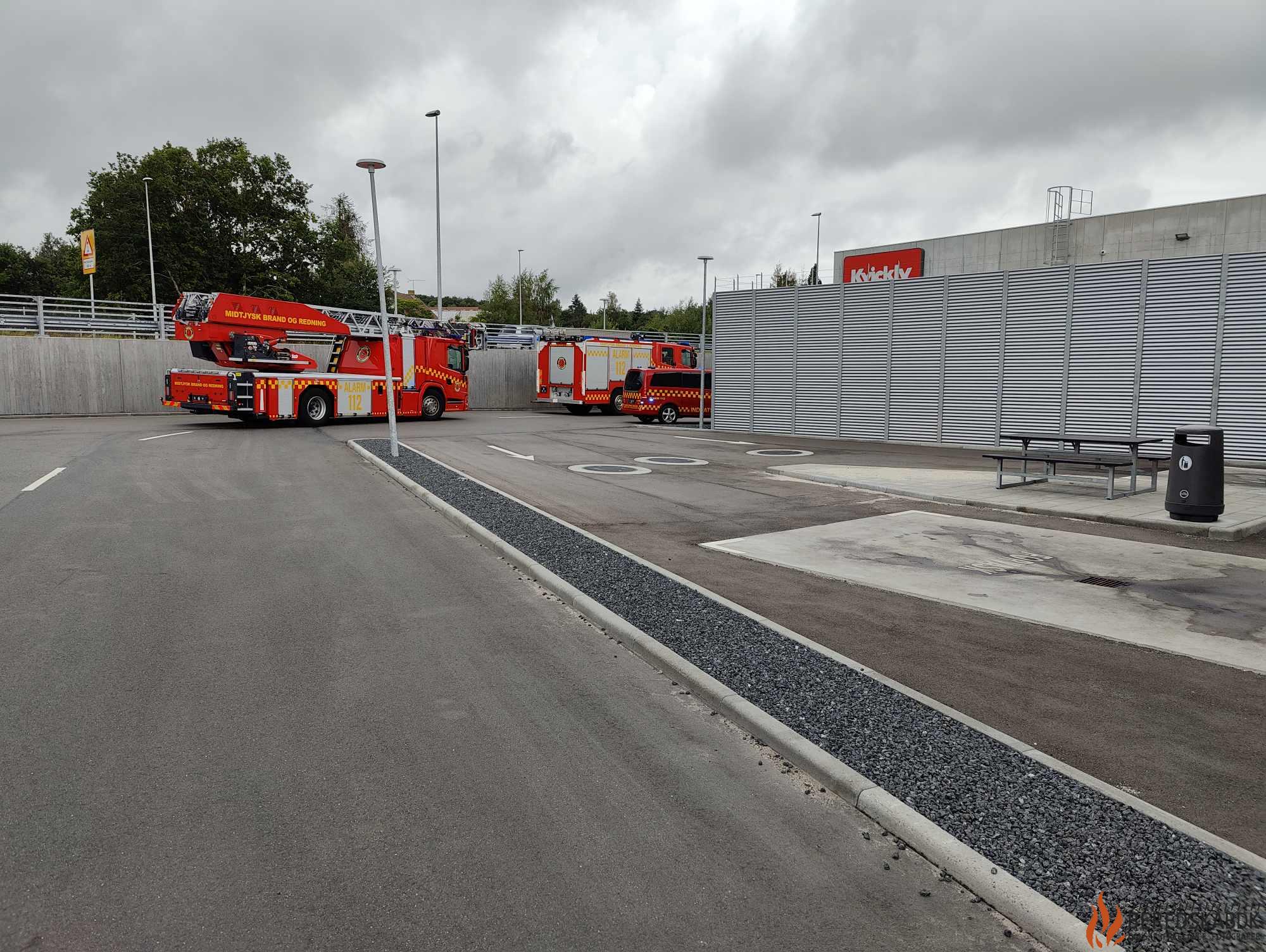 23/08-23 Brandvæsnet tilkaldt til COOP Danmark a/s i 8600 Silkeborg