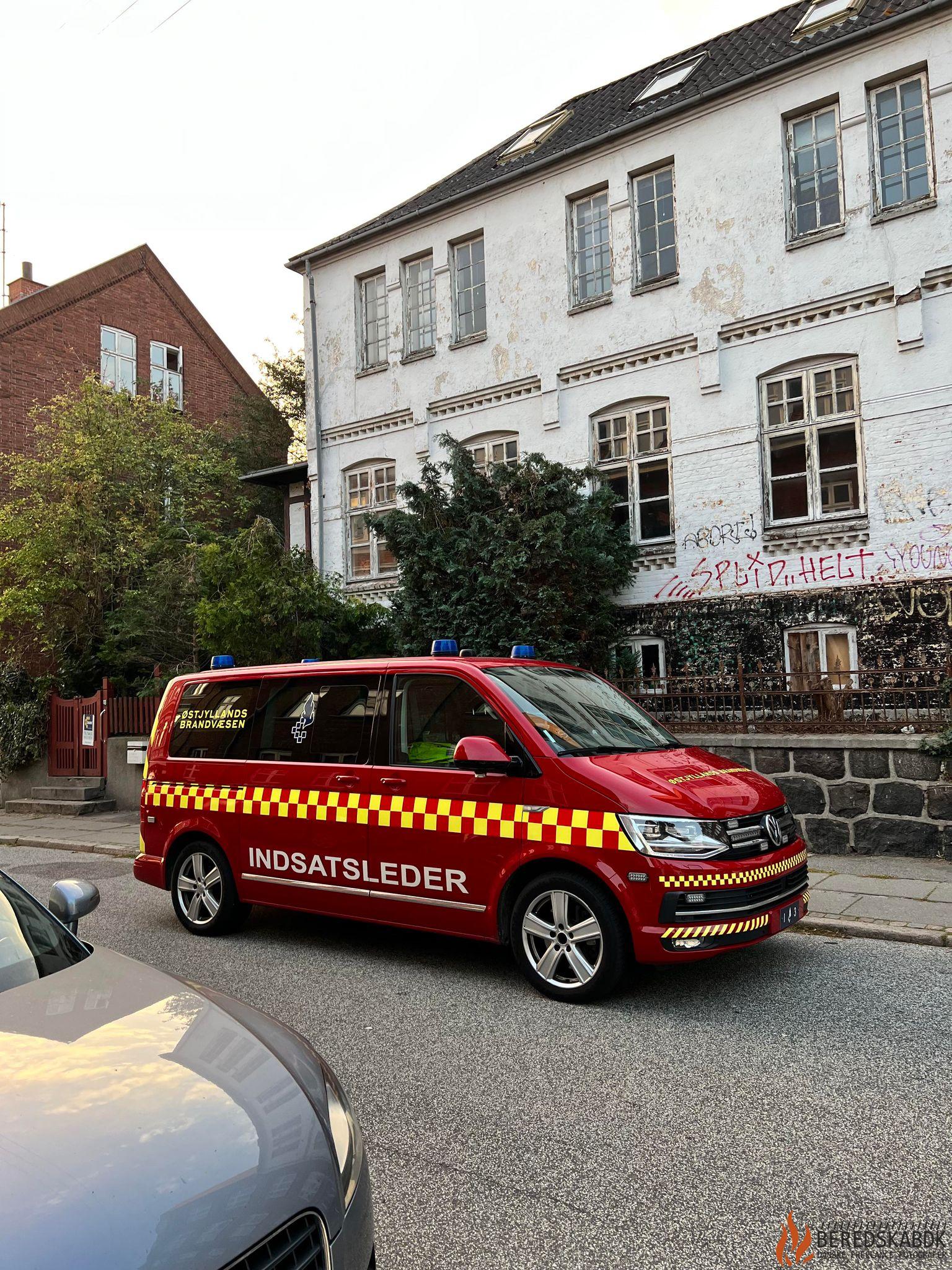 28/09-23 Brand på Plejehjem i Aarhus: En Person Slemt Tilskadekommet