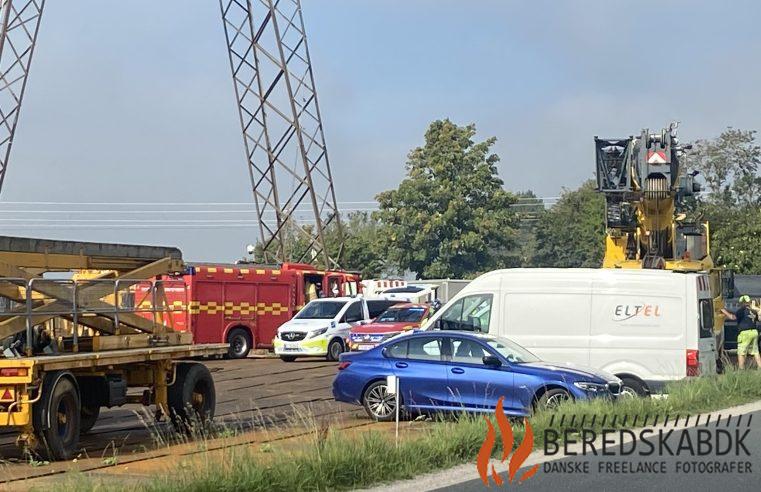 08/09-23 – Brand og Politi kaldt til Helmesvej i Horsens