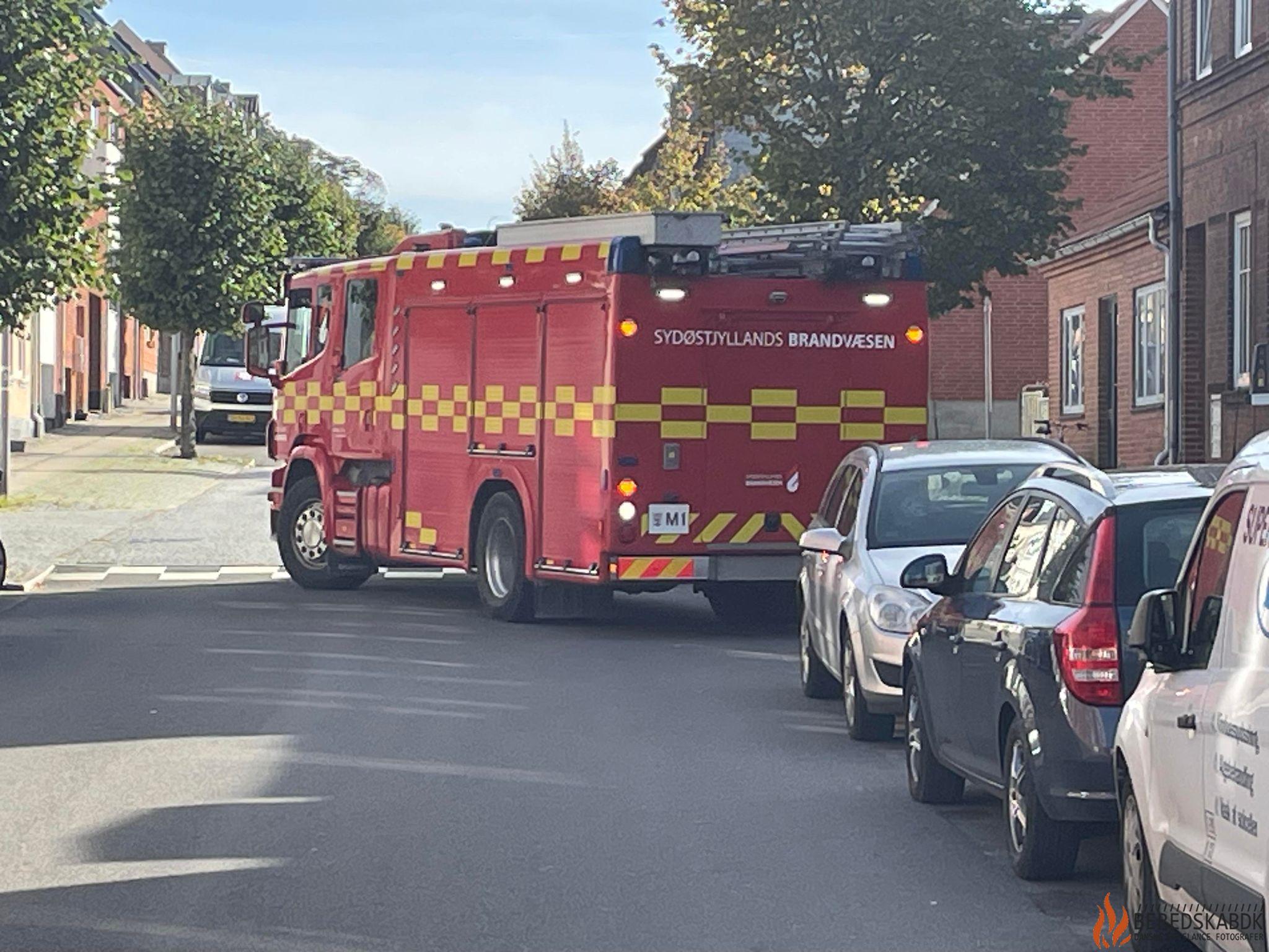 08/10-23 Brandvæsnet kaldt til Frederiksgade i Horsens