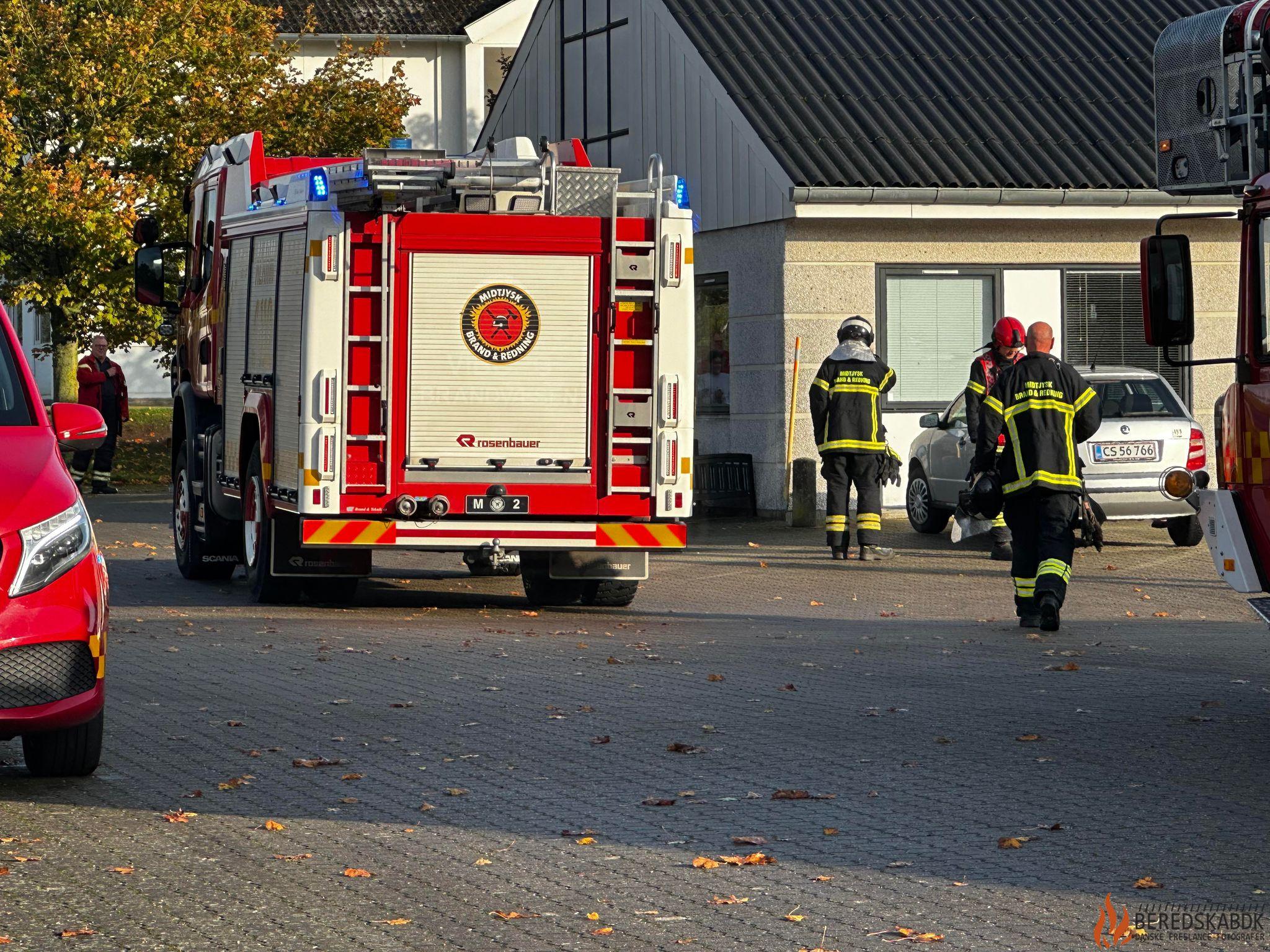 03/10-23 Brandvæsnet kaldt til brand i Industribygning i Viborg