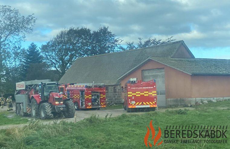 23/10-23 Uldum: Brand i traktor