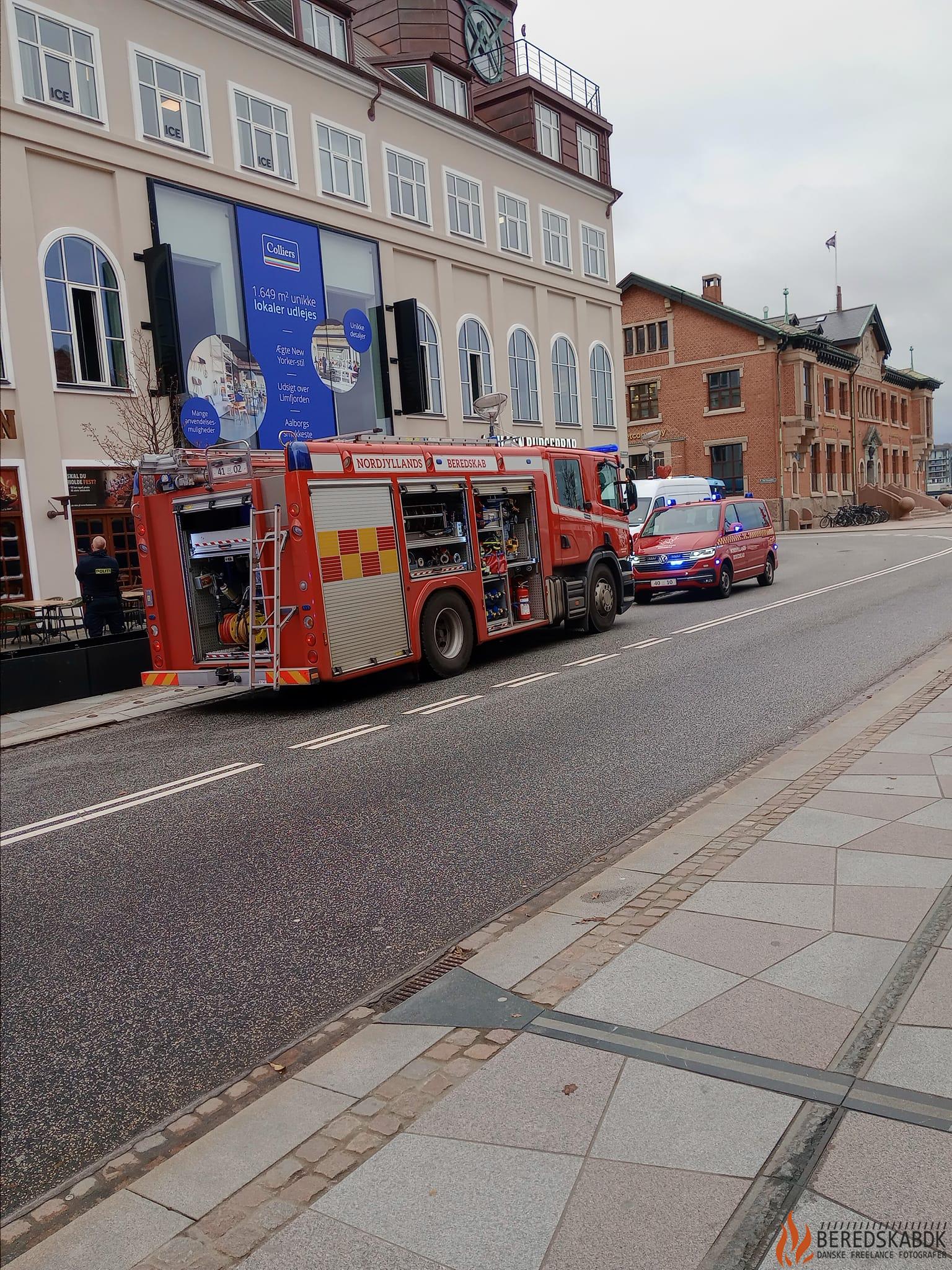 16/11-23 Aalborg: Brand i Restaurant flammen