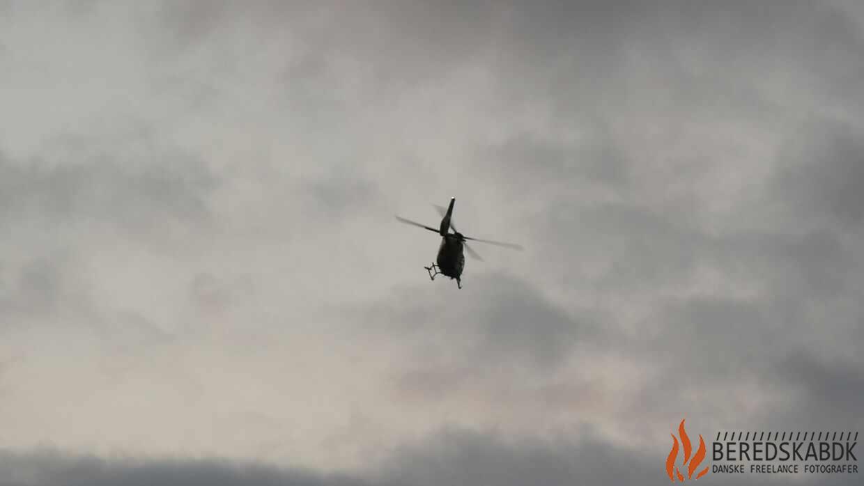23/01-24 ØLGOD – Alvorligt færdselsuheld person fløjet med helikopter