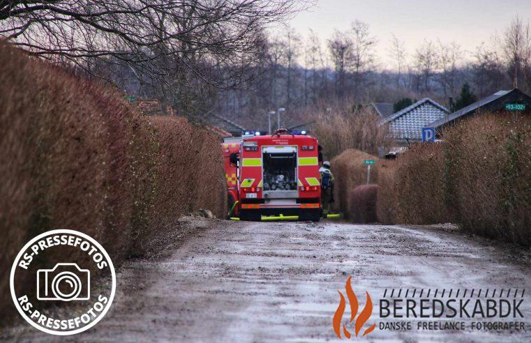 29/01-24 Brand på Haveforeningen Pilevænget, Horsens