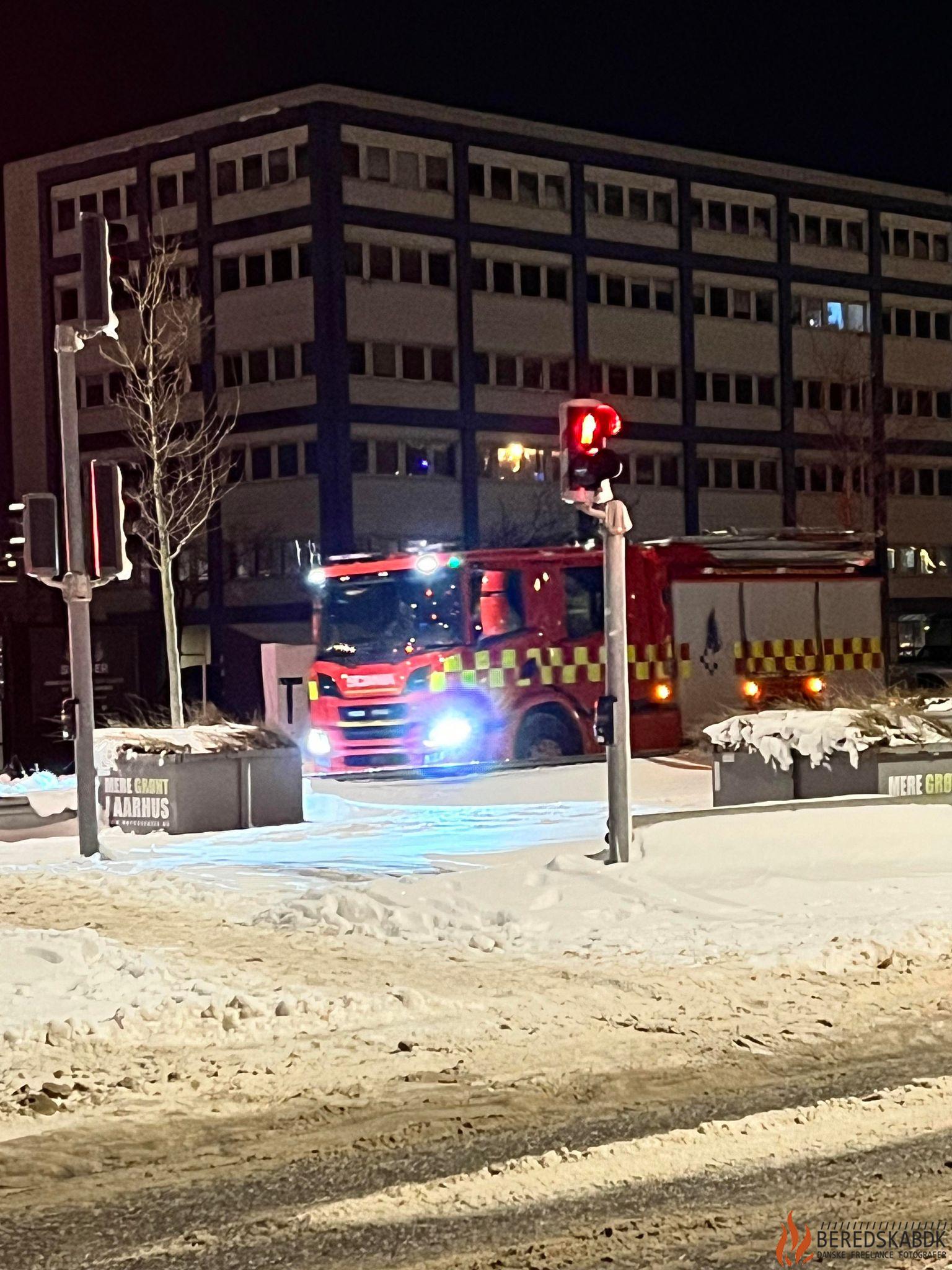 07/01-24 Brandalarm i Aarhus