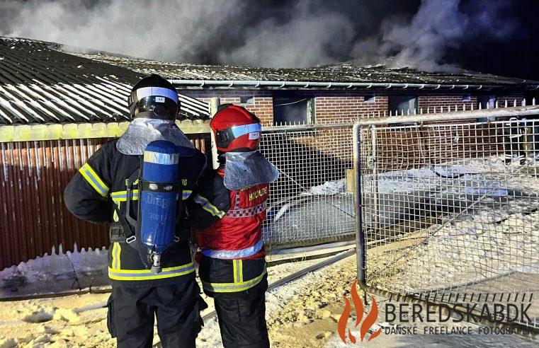 05/01-24 Værkstedsbrand ved Hammershøj