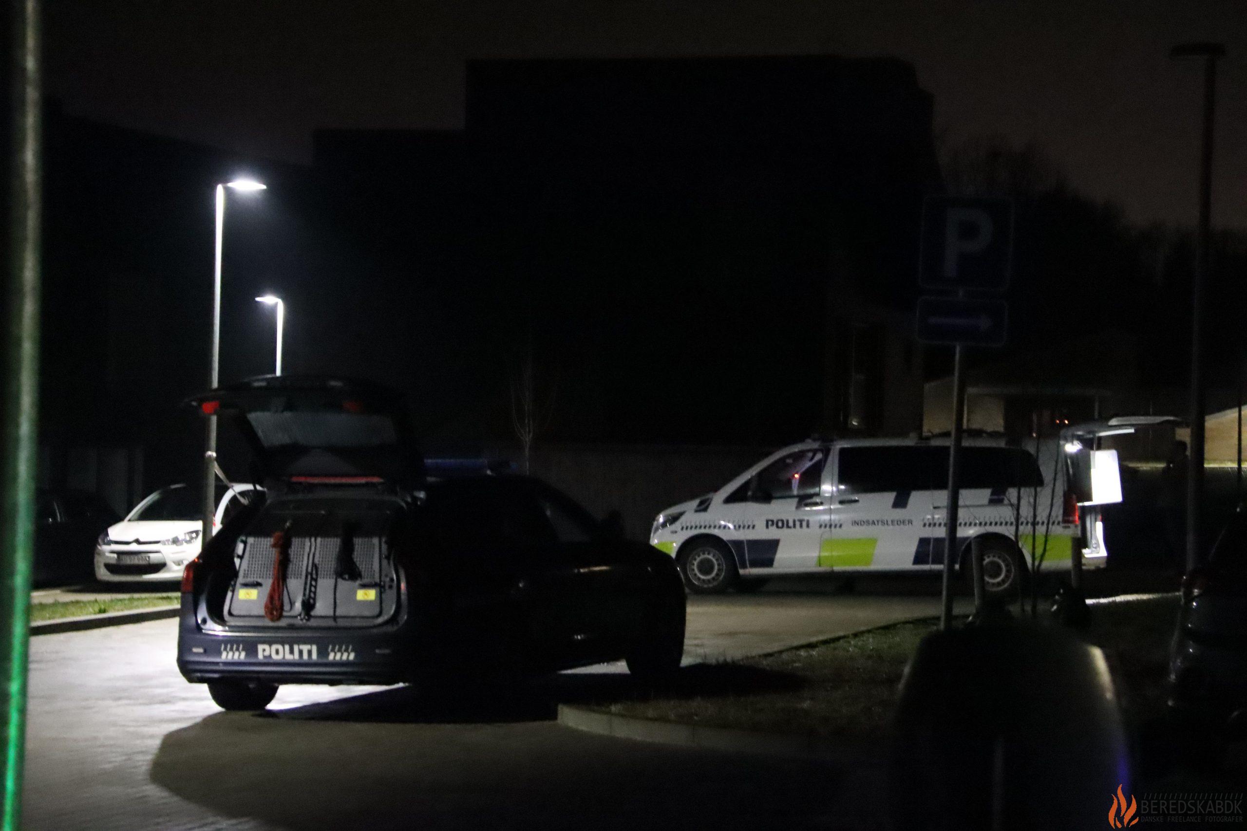 13/02-24 Politiet tilstede i Virklund ved Silkeborg