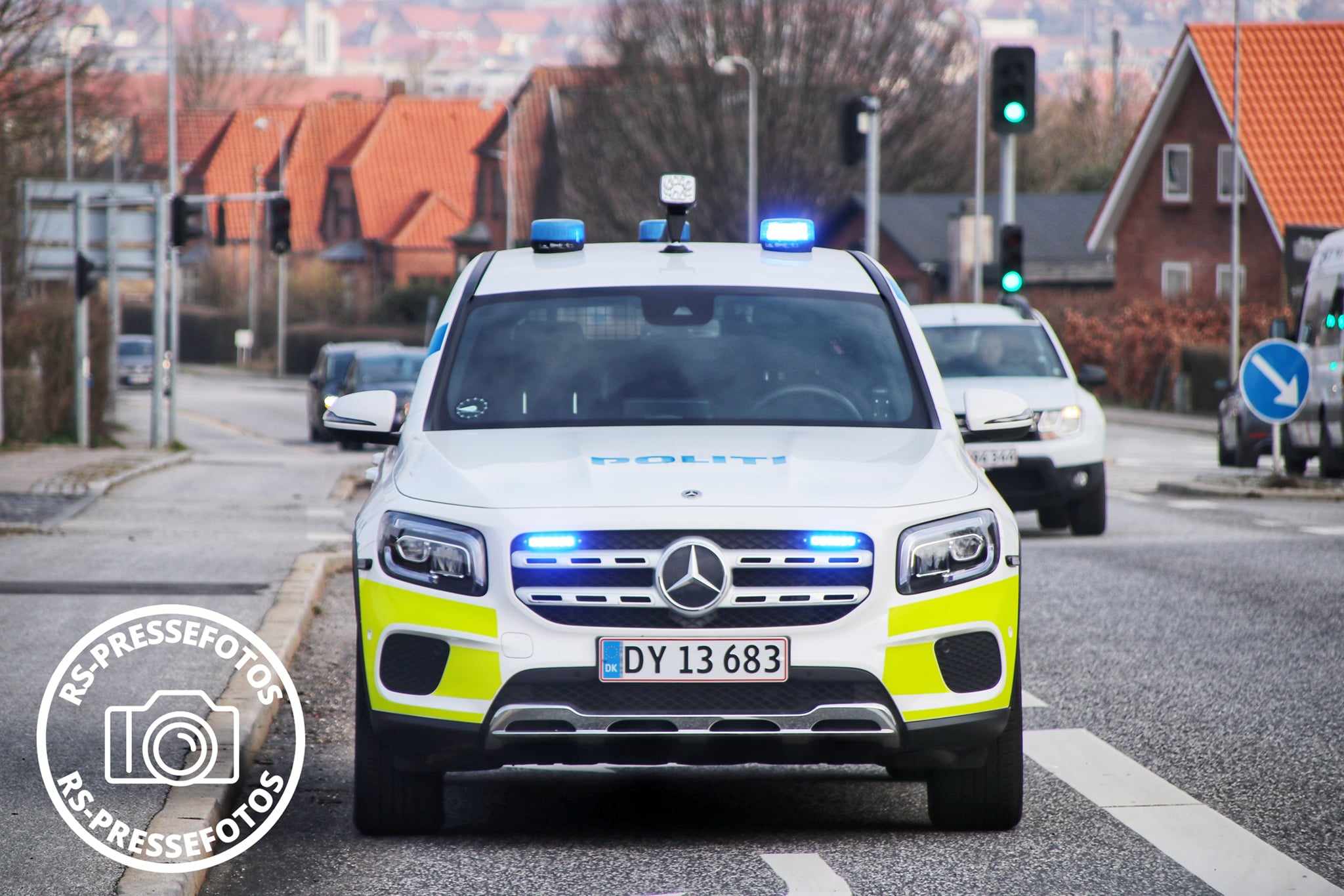 02/04-24 Politiet tilstede omkring Skolegade i Sakskøbing