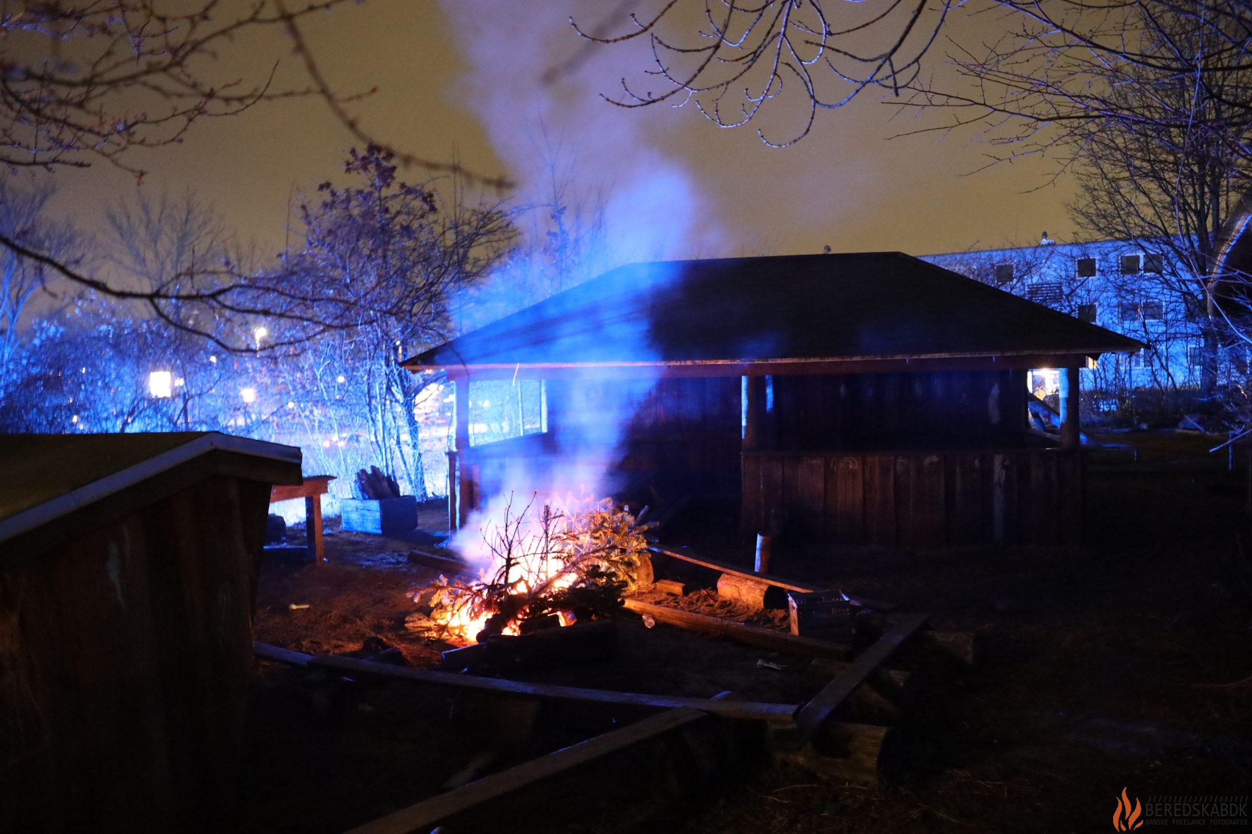 14/03-24 Aarhus: Påsatte brande på 2 legepladser