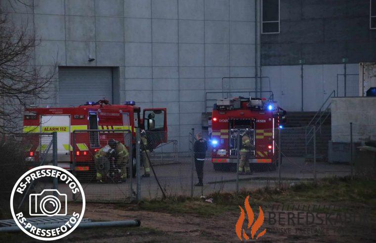 01-03-24 brand inde i bygningen på Langmarksvej i Horsens