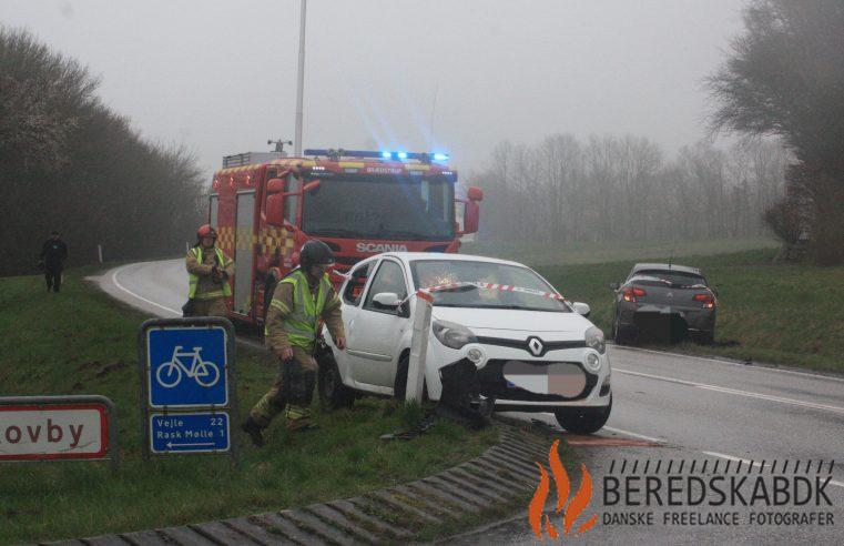 04/04-24 Færdselsuheld på Skanderborgvej, Rask mølle