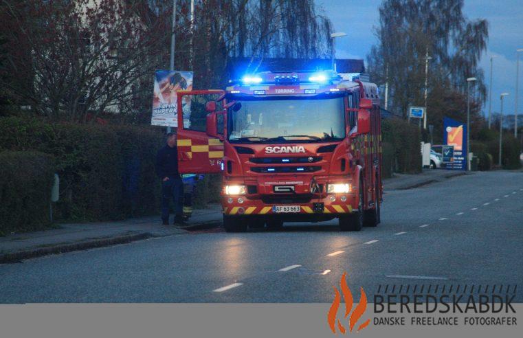 19/04-24 Brandvæsnet blev kaldt til Sønderbrogade i Tørring