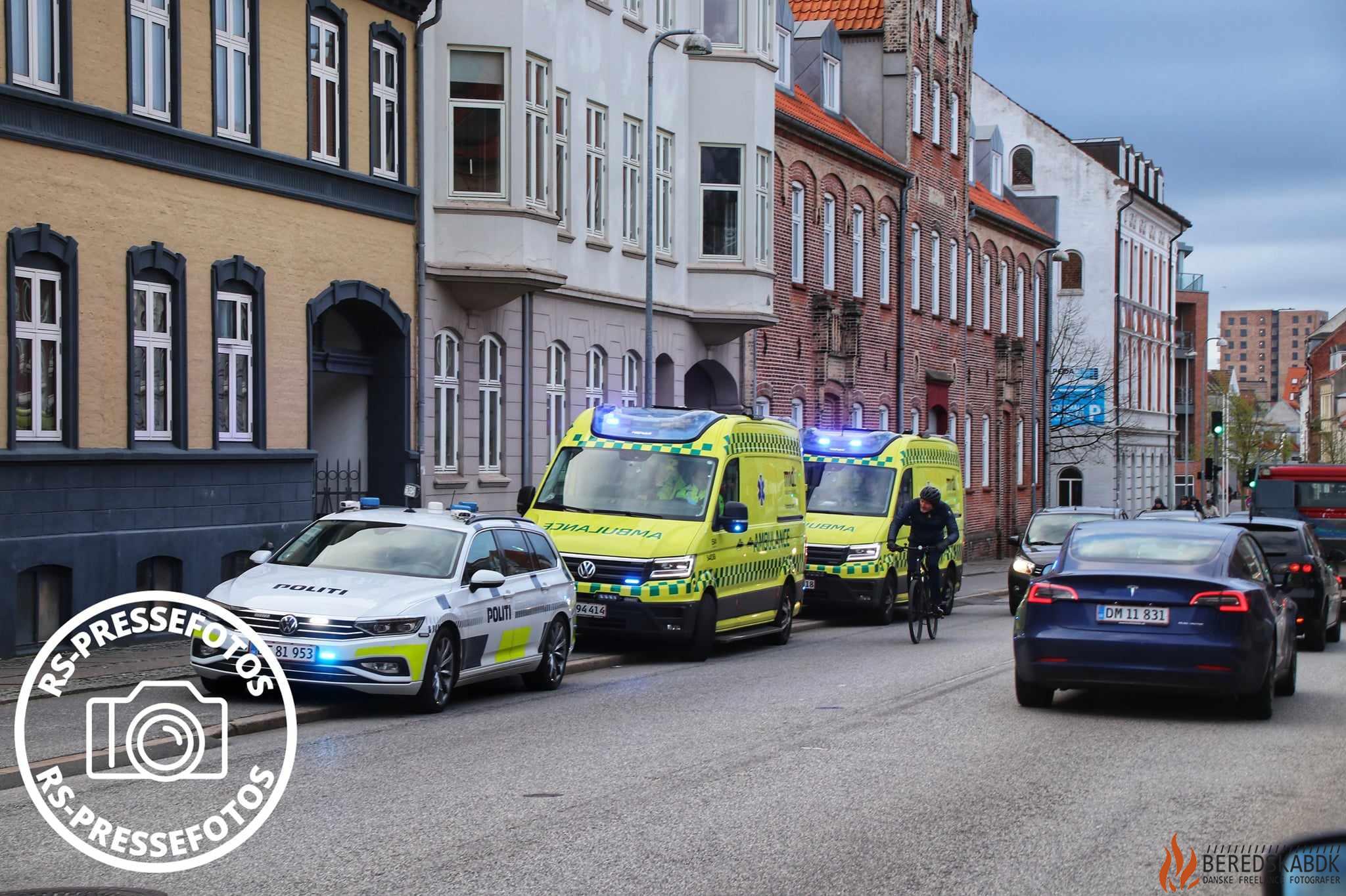 17-04-24 Mindre færdselsuheld i Horsens