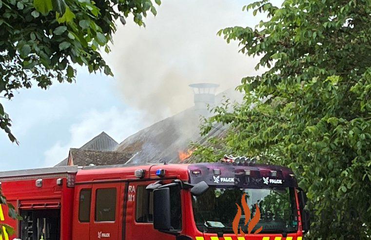 26/05-24 Brandvæsnet tilstede i Hald