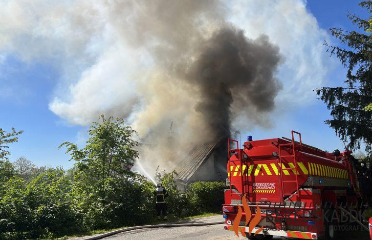 12/05-24 Randers: Ukrudtsbrænder skyld i brand