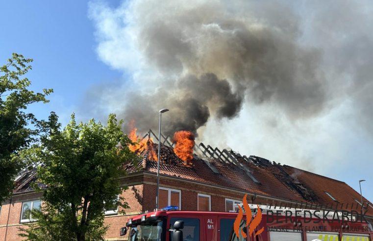 19/05-24 Kraftig Brand i Ejendom på Vinkelvej i Randers C