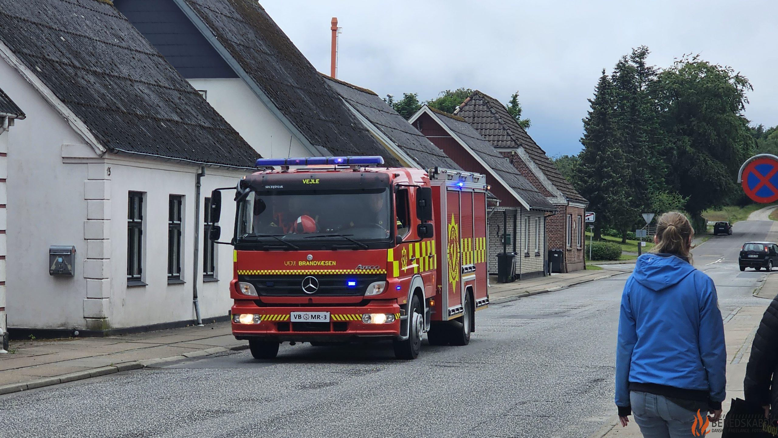 22/06-24 Automatisk brandalarm ved Brugsen I Give