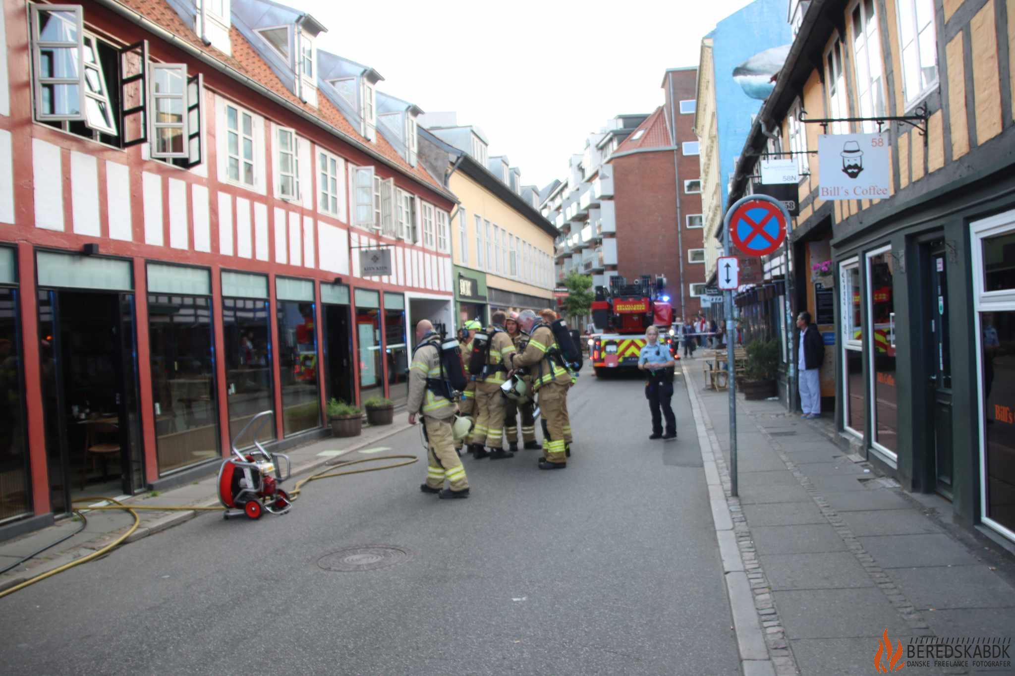 20/06-24 Aarhus: Brand ved thai restaurant