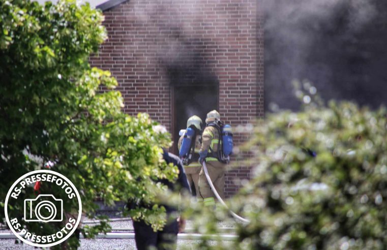 24/06-24 Brand på Horsensvej flere køretøjer tilstede