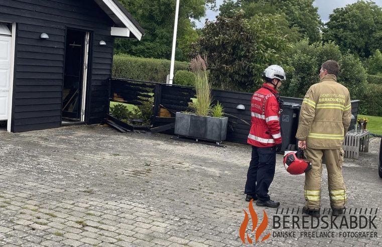 03/07-24 Mindre brand på Tvingstrup Kirkesti, 8700 Horsens