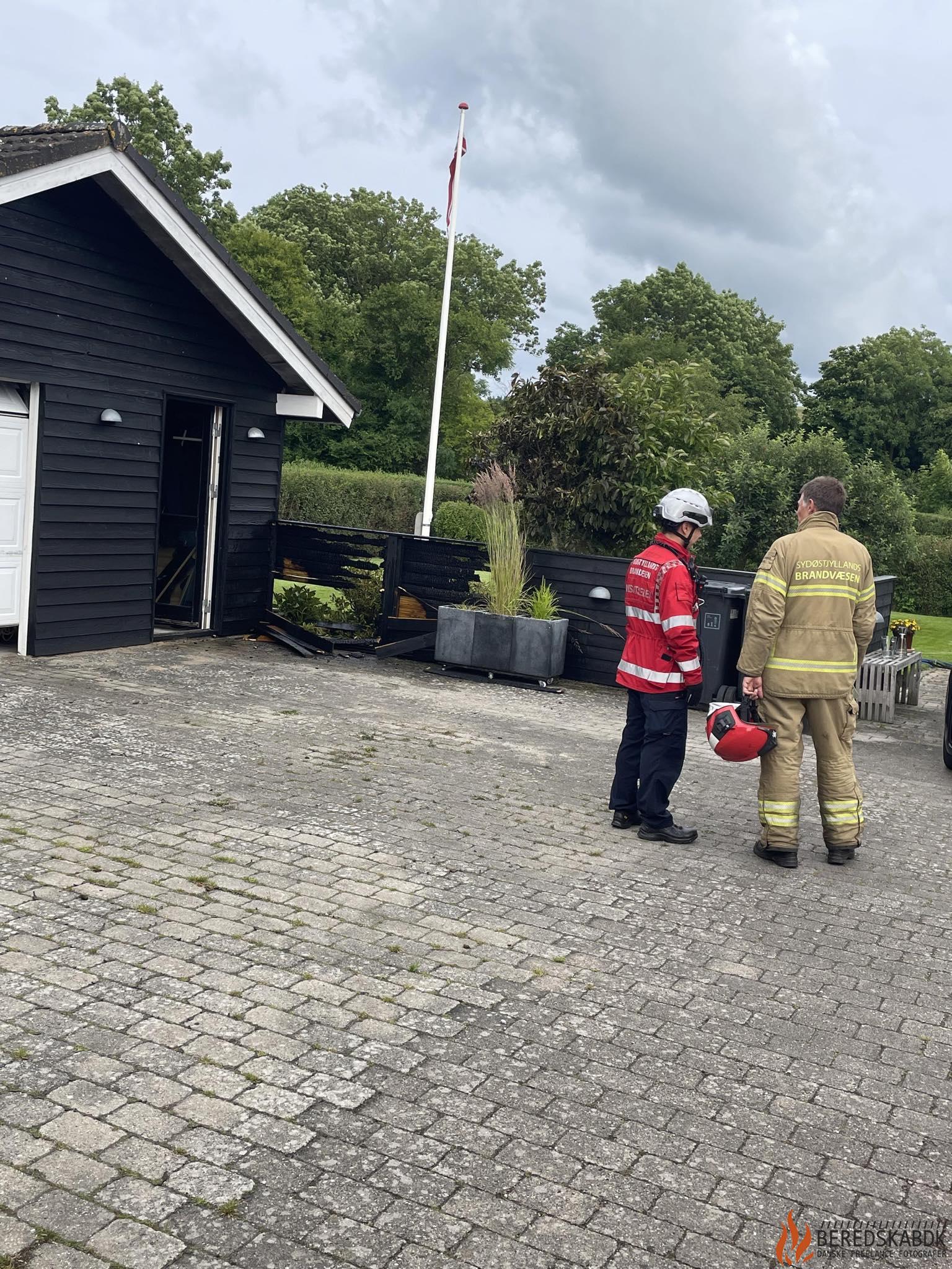 03/07-24 Mindre brand på Tvingstrup Kirkesti, 8700 Horsens