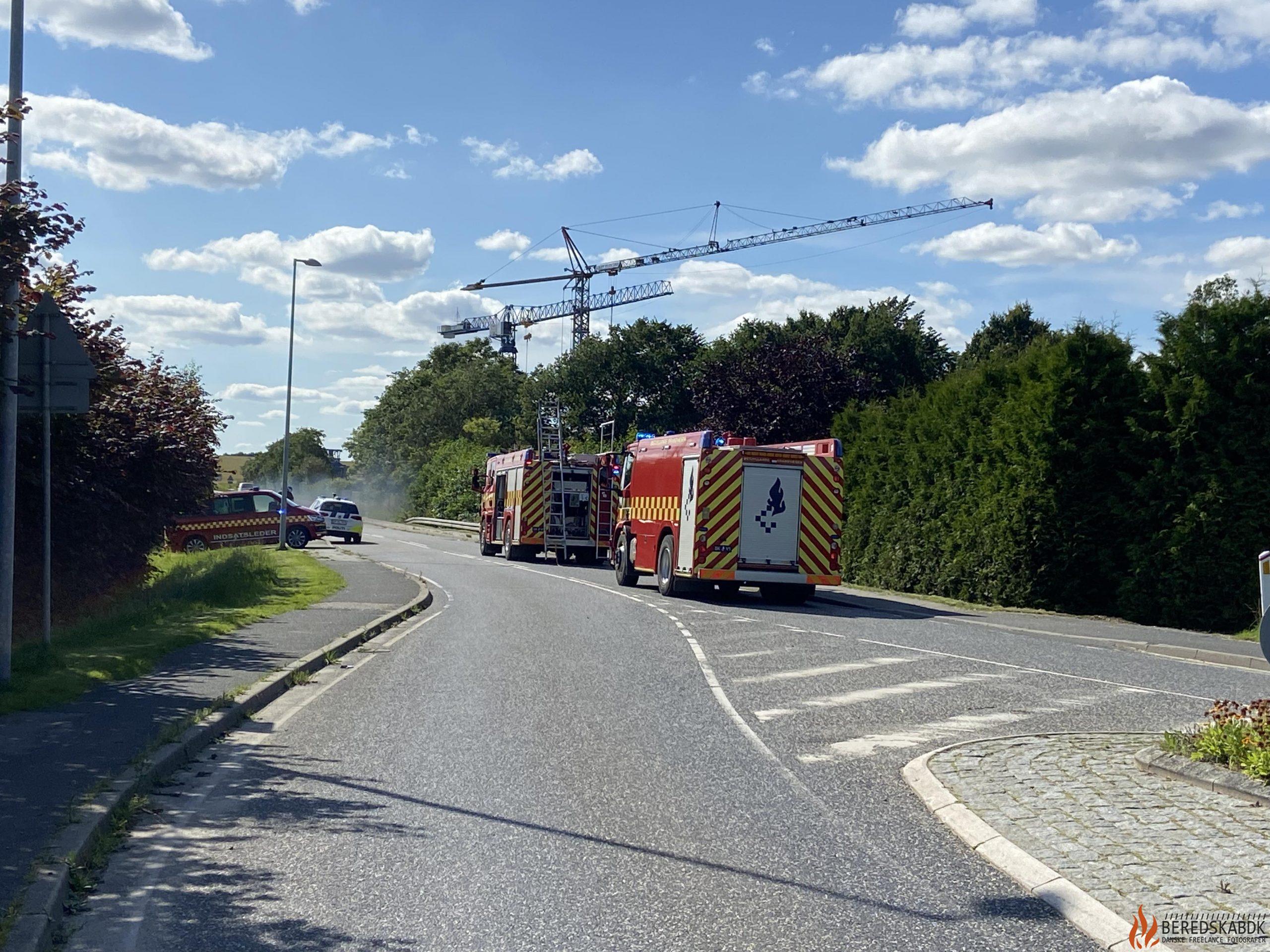 19/07-24 Brand på Langelinie i 8464 Galten