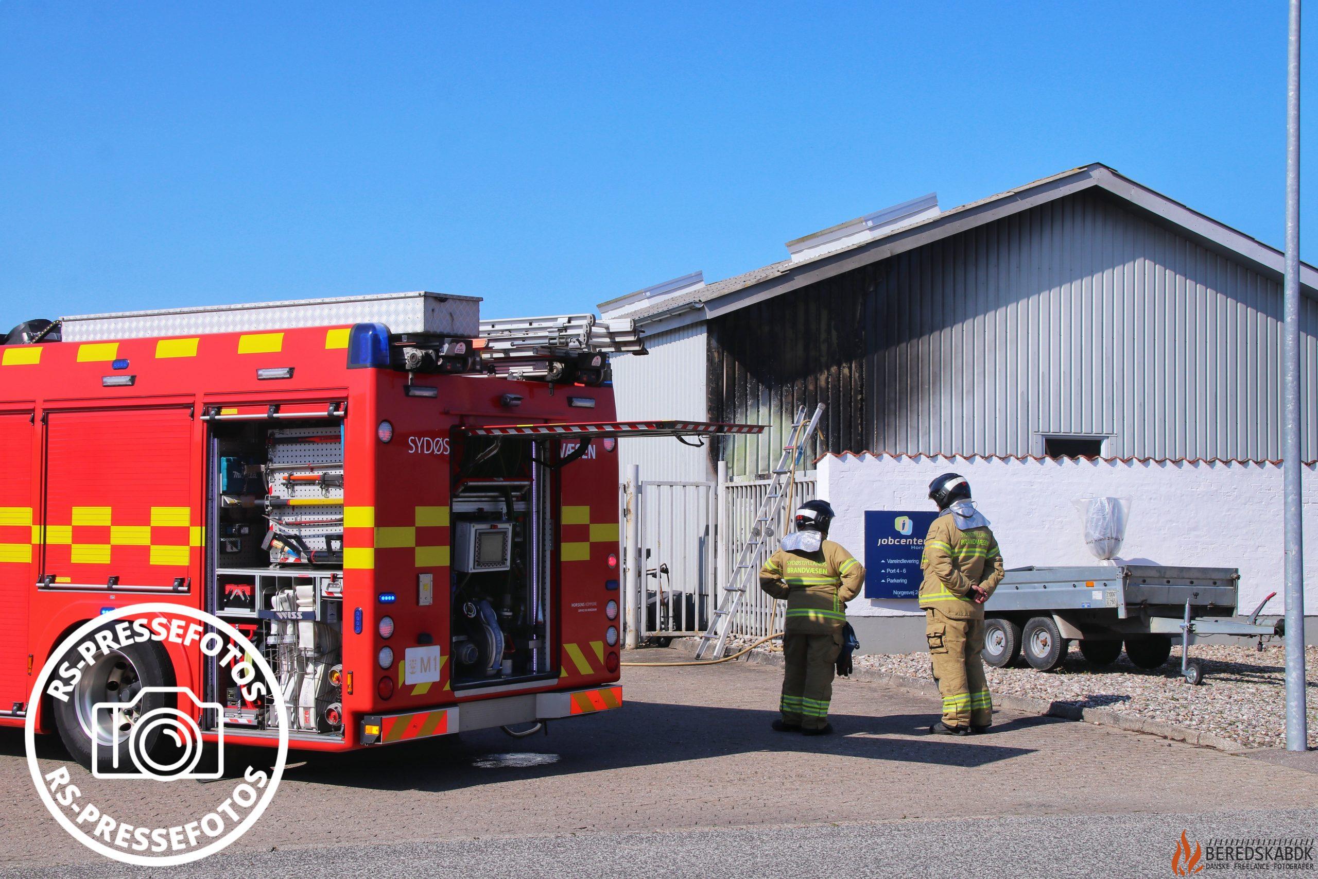 31/7-2024 Brand på Norgesvej  i Horsens