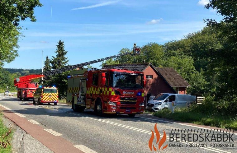 19/07-24 Skorstensbrand på Låsbyvej, 8660 Skanderborg