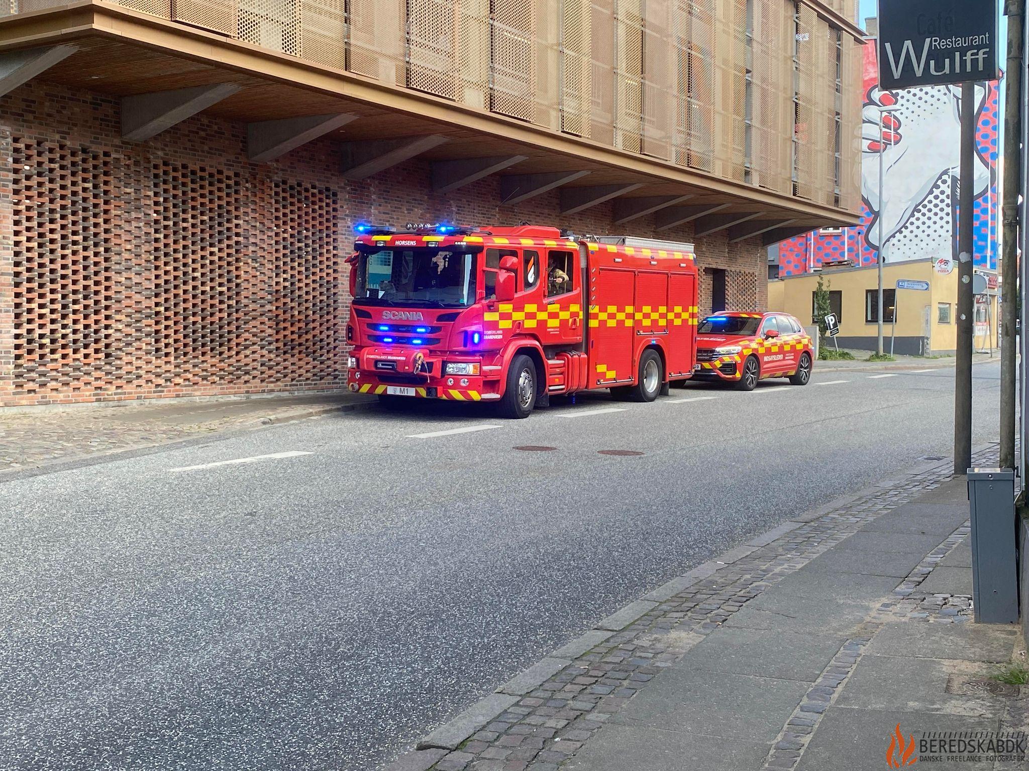 10/08-24 Brandalarm på Rædersgade i 8700 Horsens