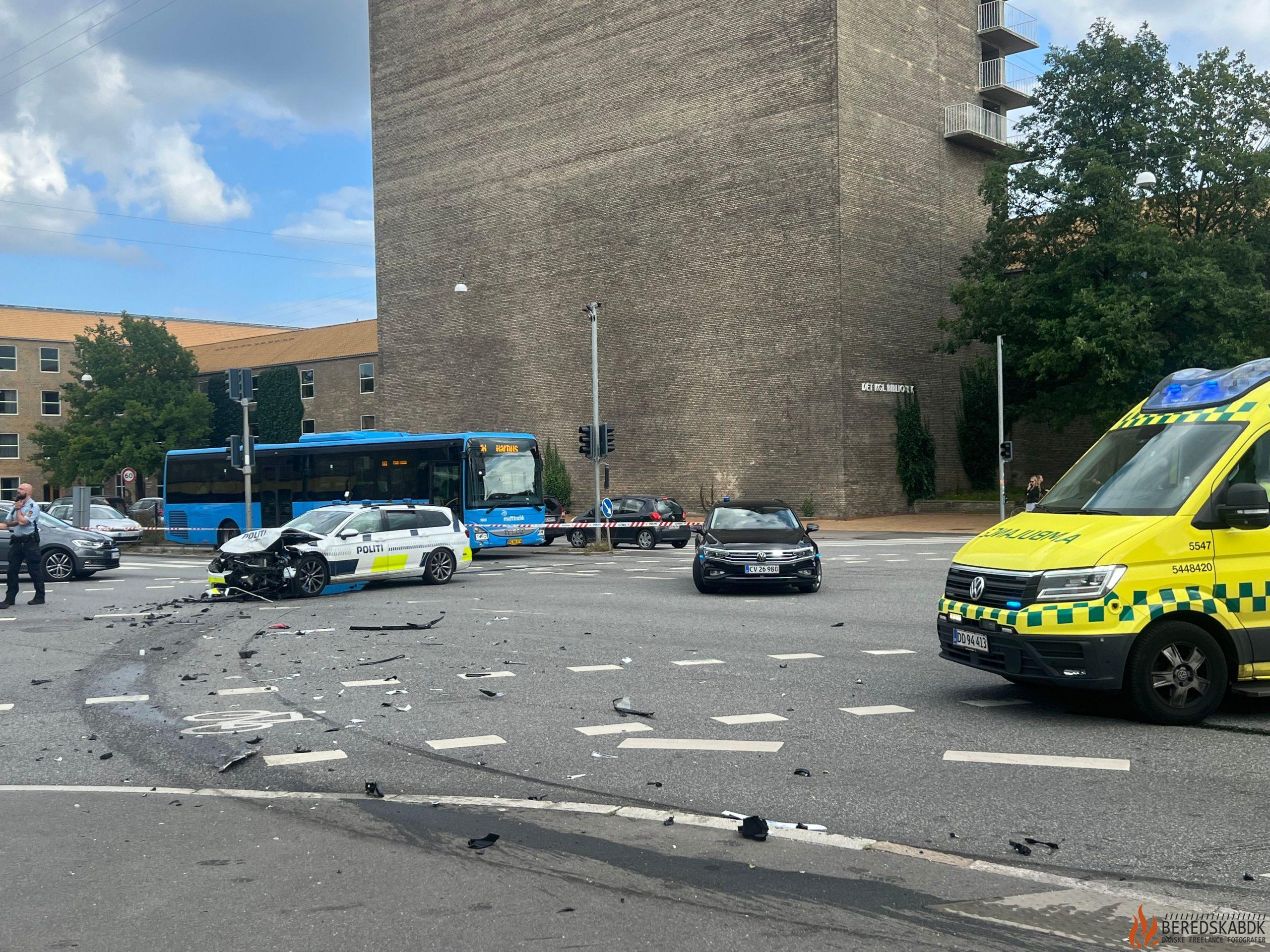 30/08-24 Færdselsuheld på langlandesgade, Aarhus