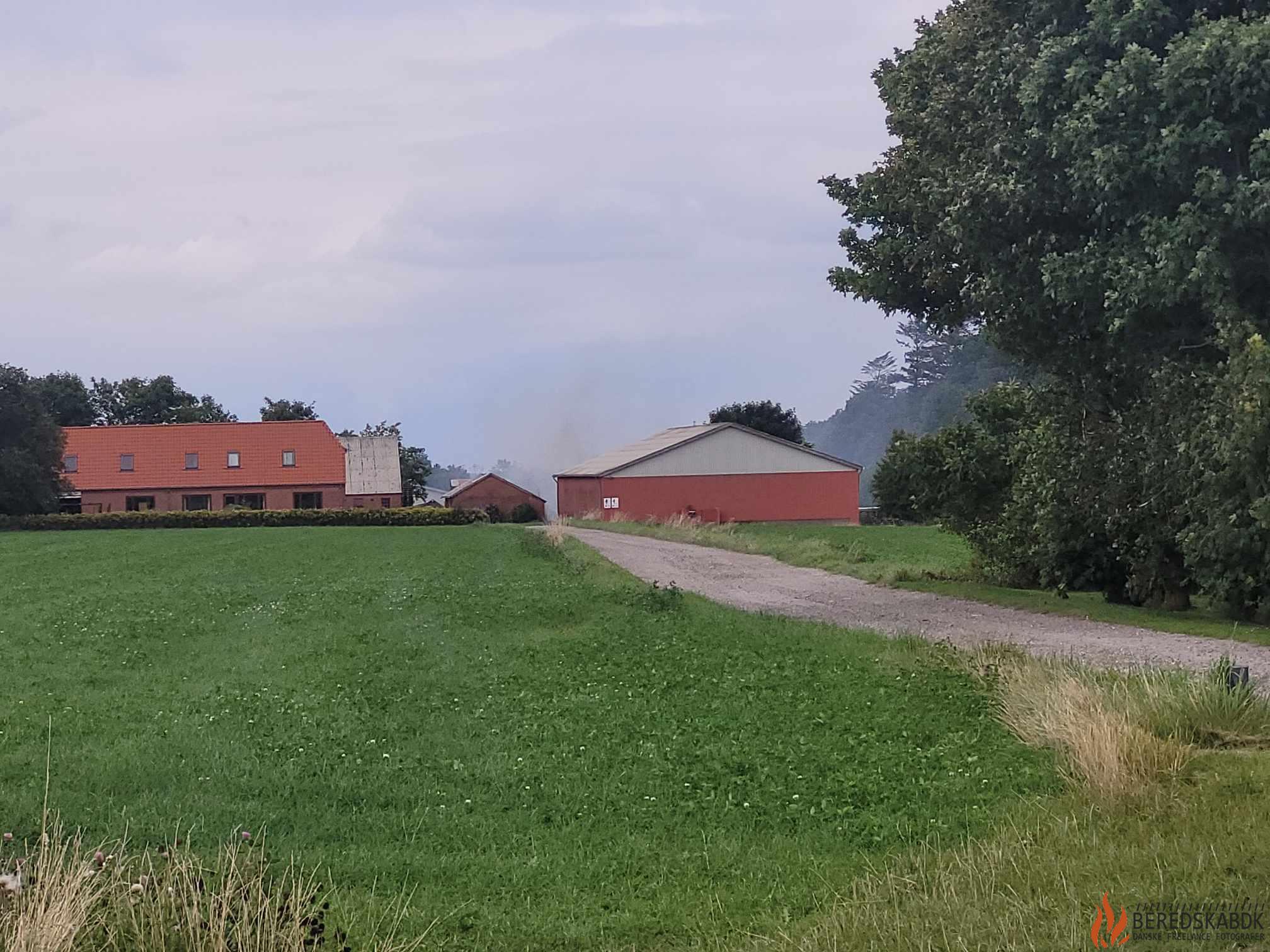 18/08-24 Horsens: Naturbrand ved Glud