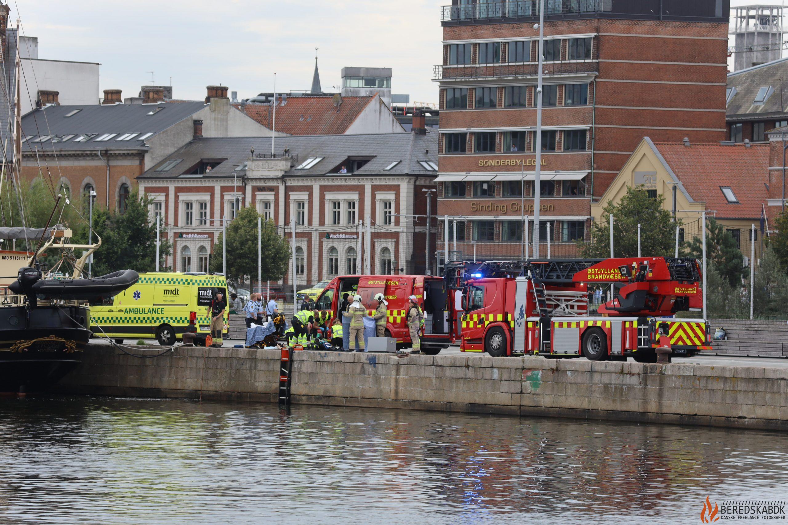 14/08-24 Drukneulykke på Aarhus Havn