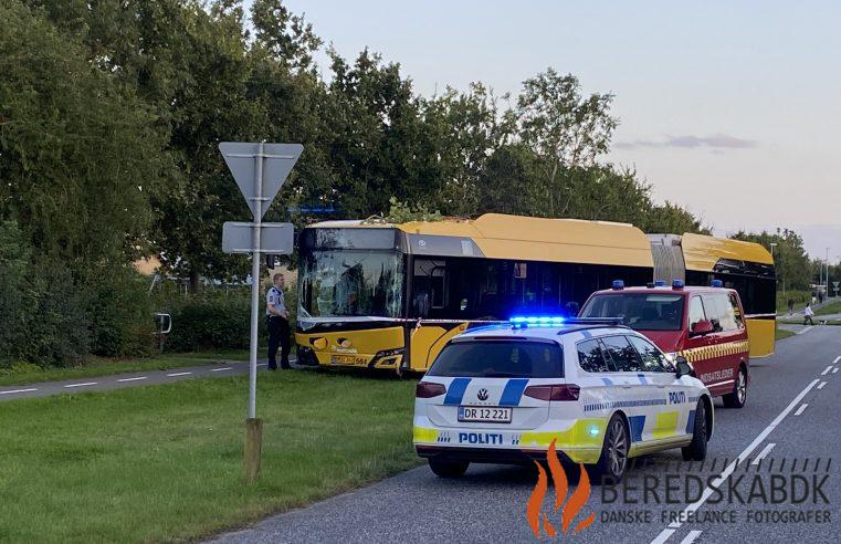 25/8-24 Uheld med bus i Harlev