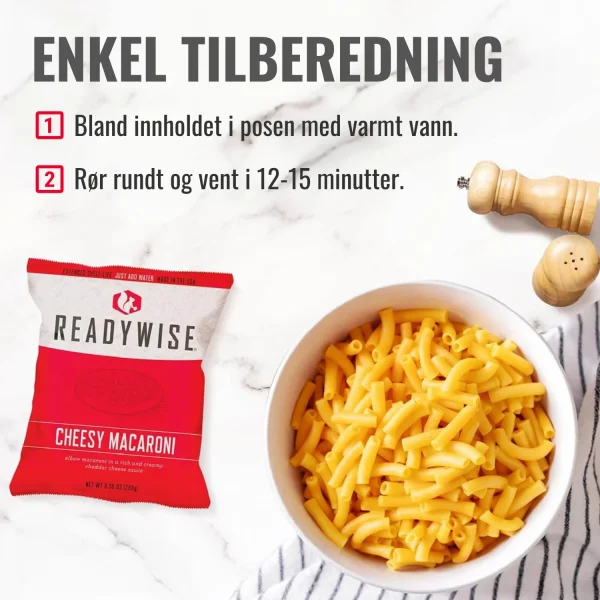 ReadyWise beredskapspakke 173 dager frokost og middag - Bilde 4
