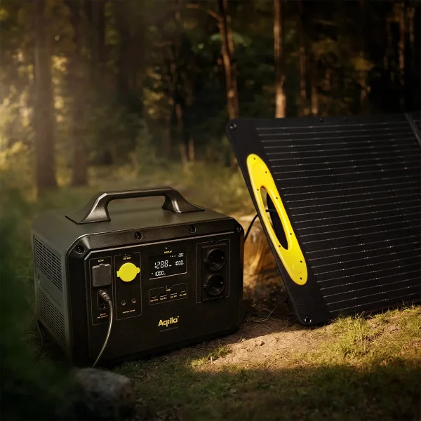 Aqiila Sunbird 200W bærbart solcellepanel - Bilde 4