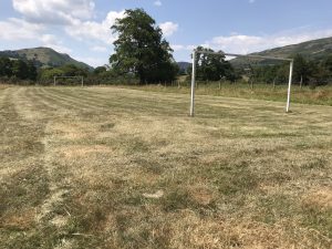 Small football pitch at Parc Farm