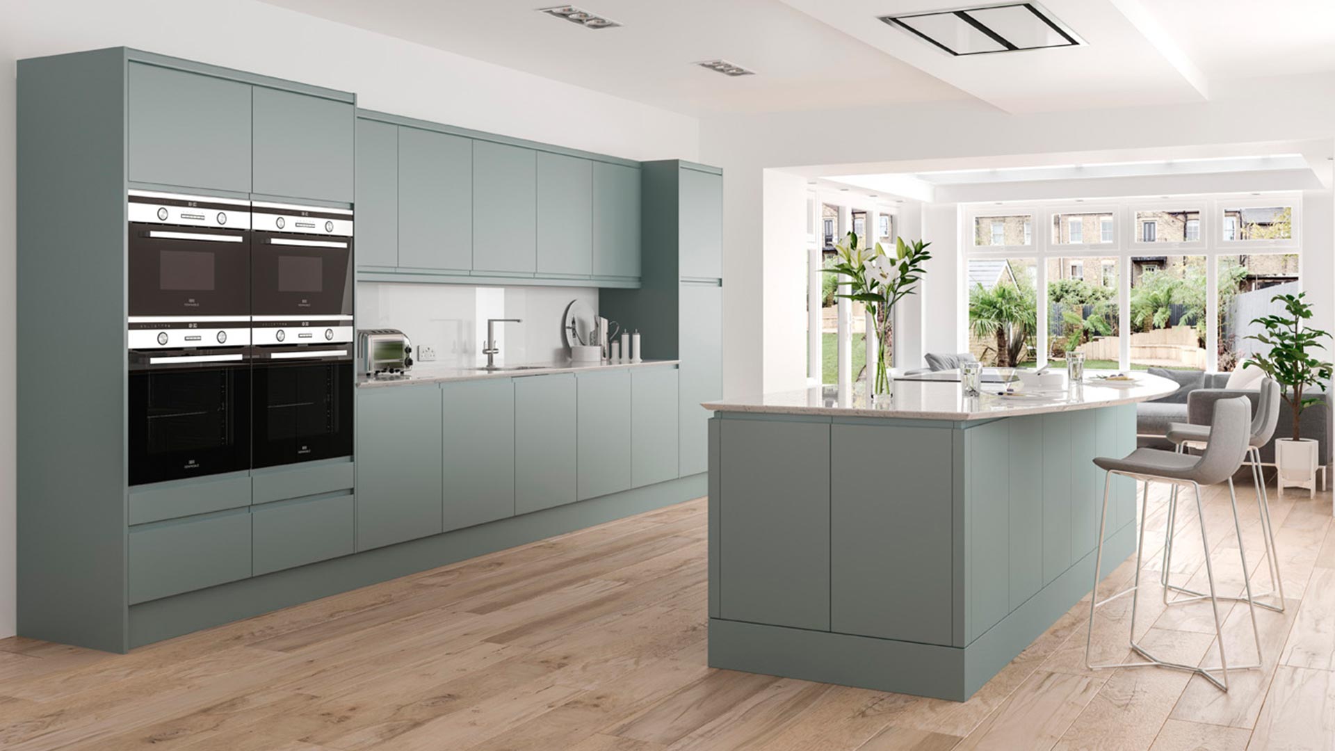 A german-looking kitchen